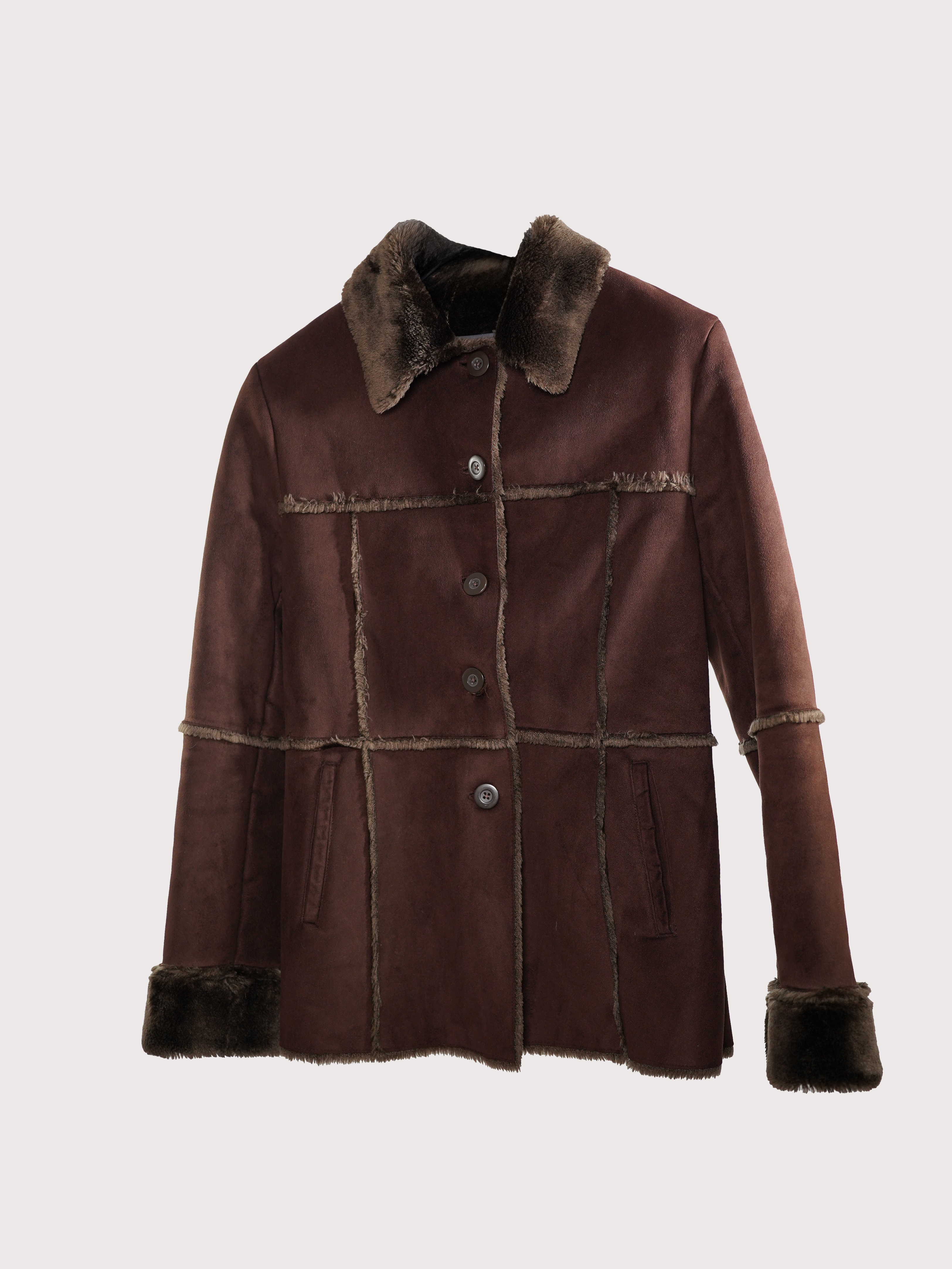 Le manteau doux fourré