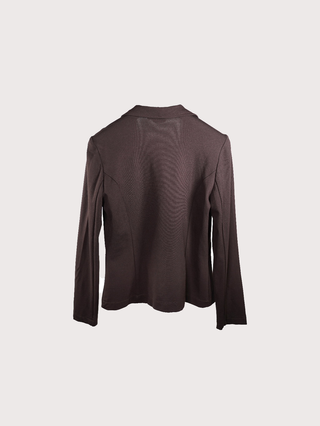 Le blazer marron en coton