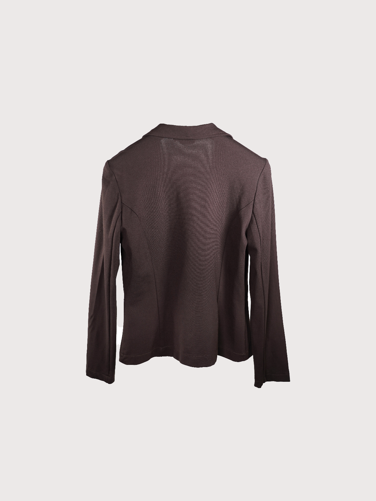 Le blazer marron en coton