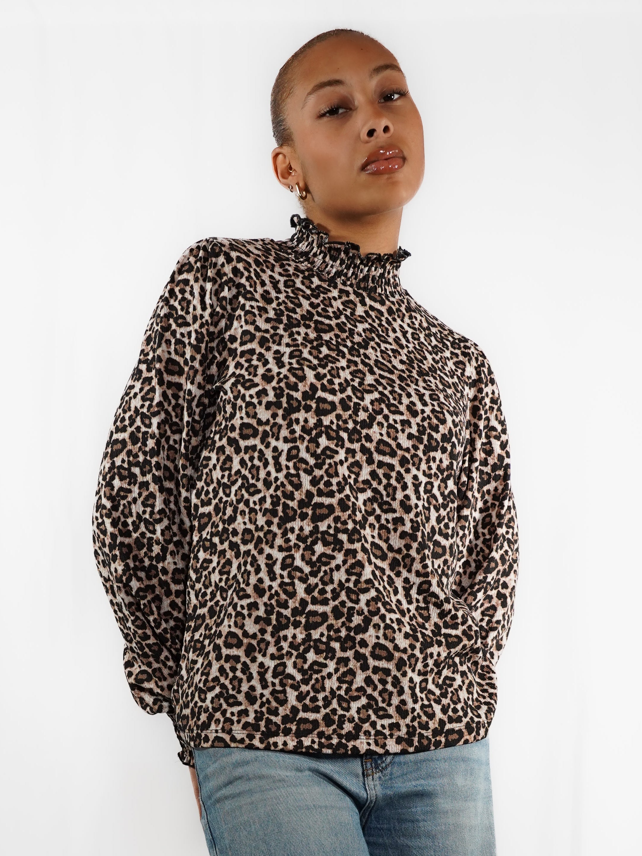 La blouse léopard
