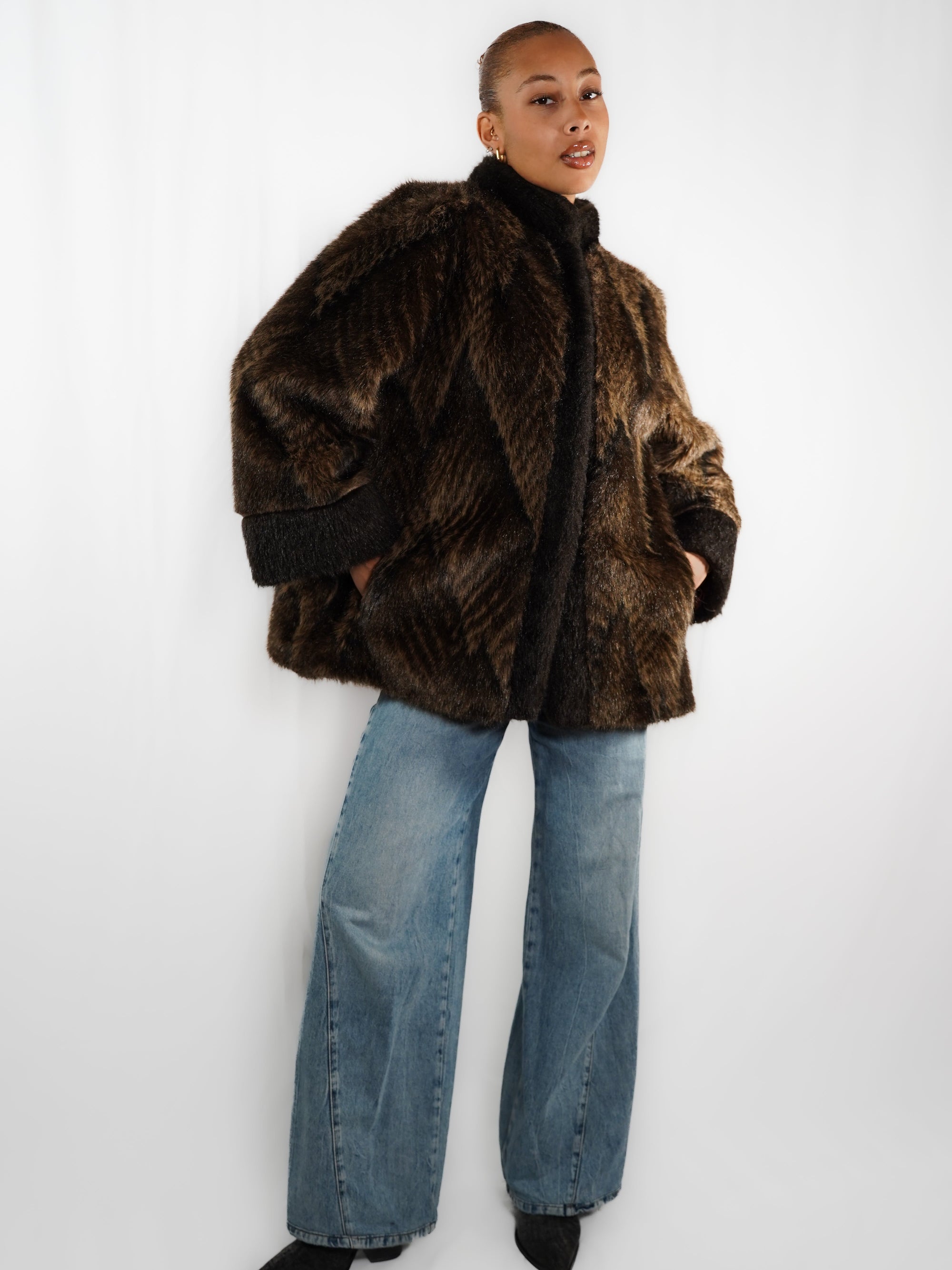 La fourrure oversize