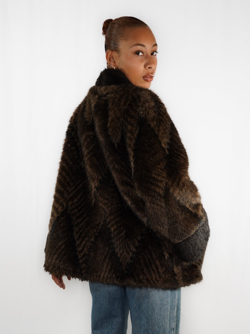 La fourrure oversize