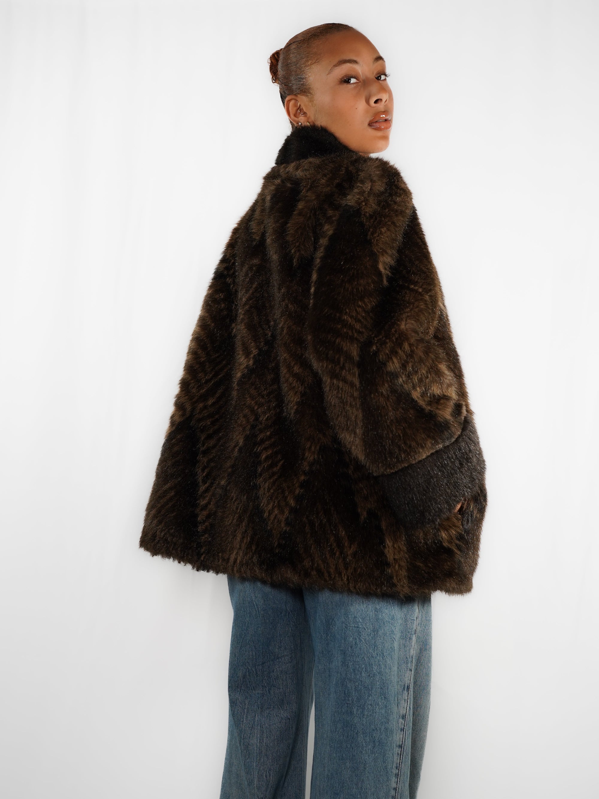 La fourrure oversize