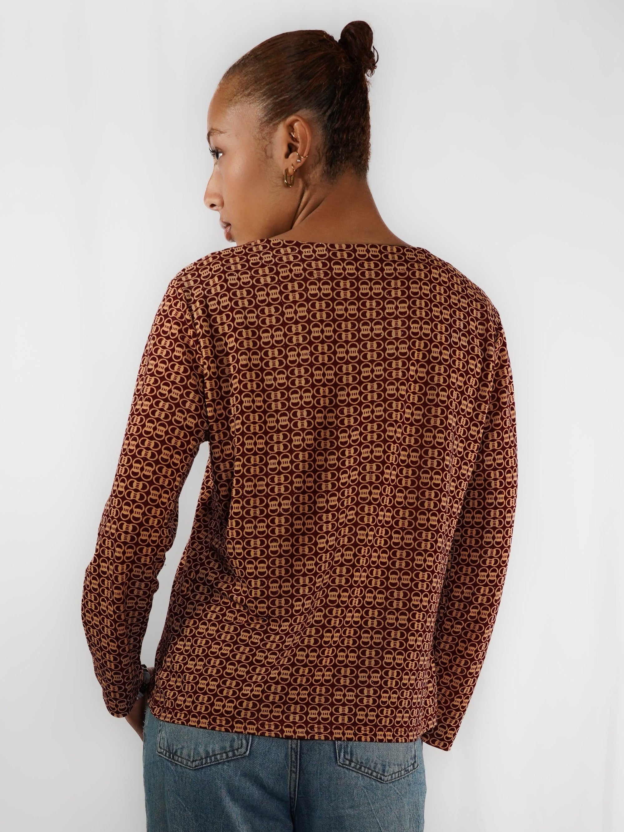 Le top à motifs rétros