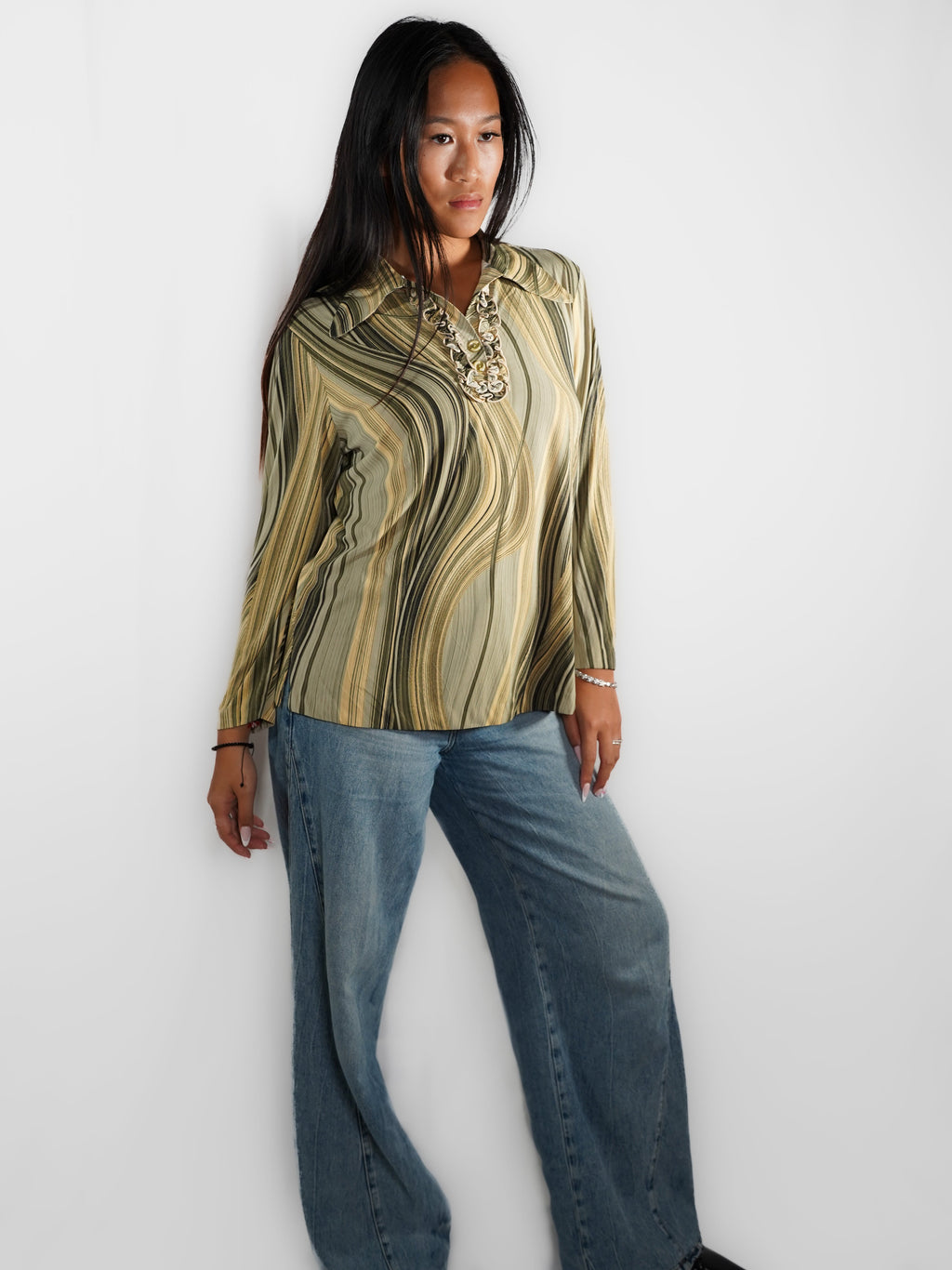 La chemise kaki vintage