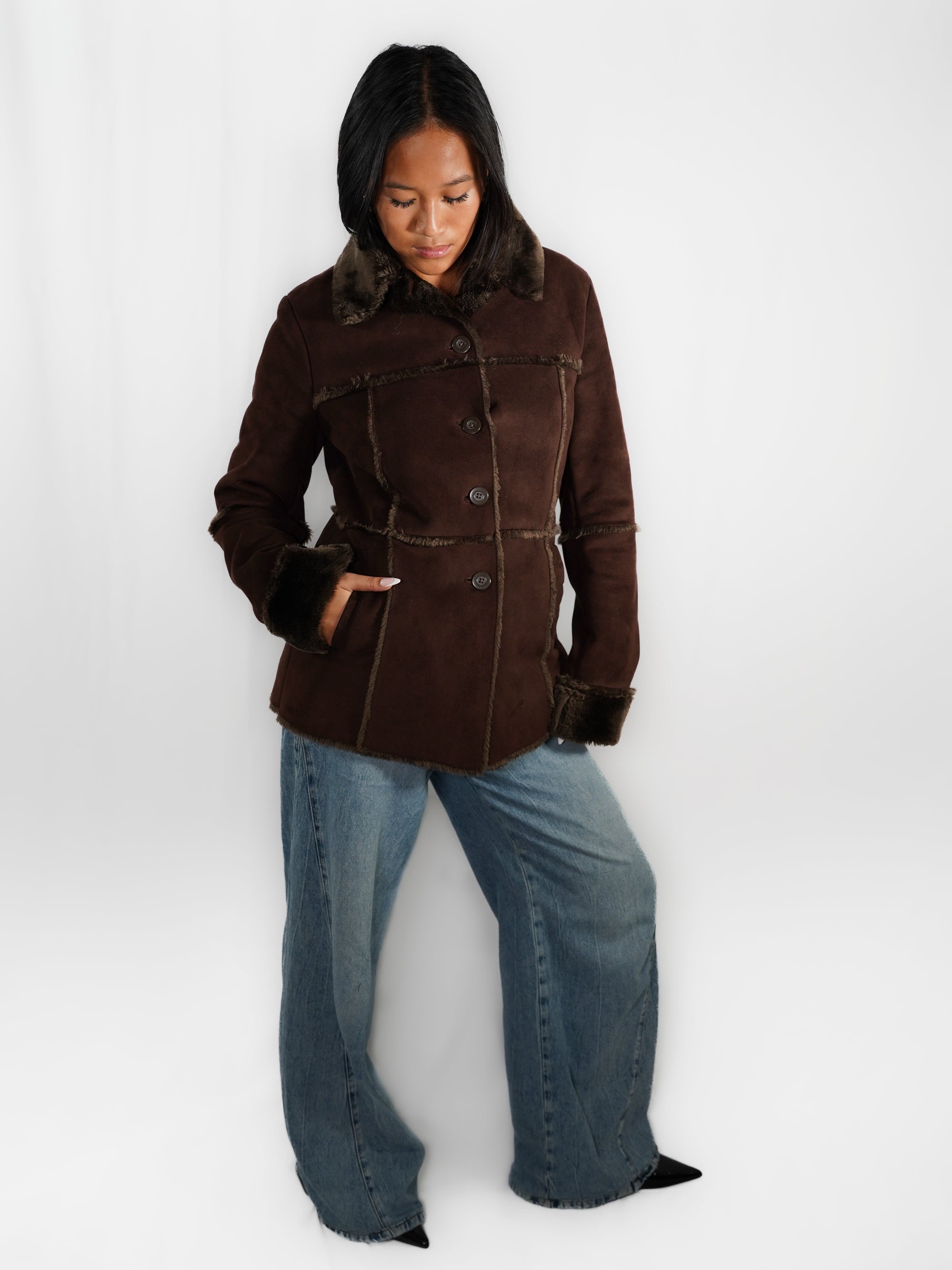 Le manteau doux fourré