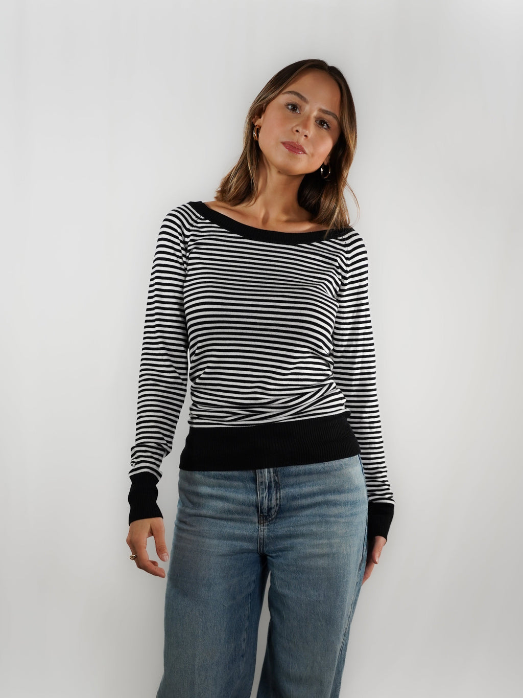 The striped top