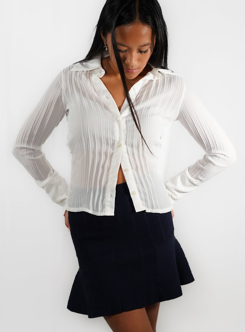 La jupe courte Sandro