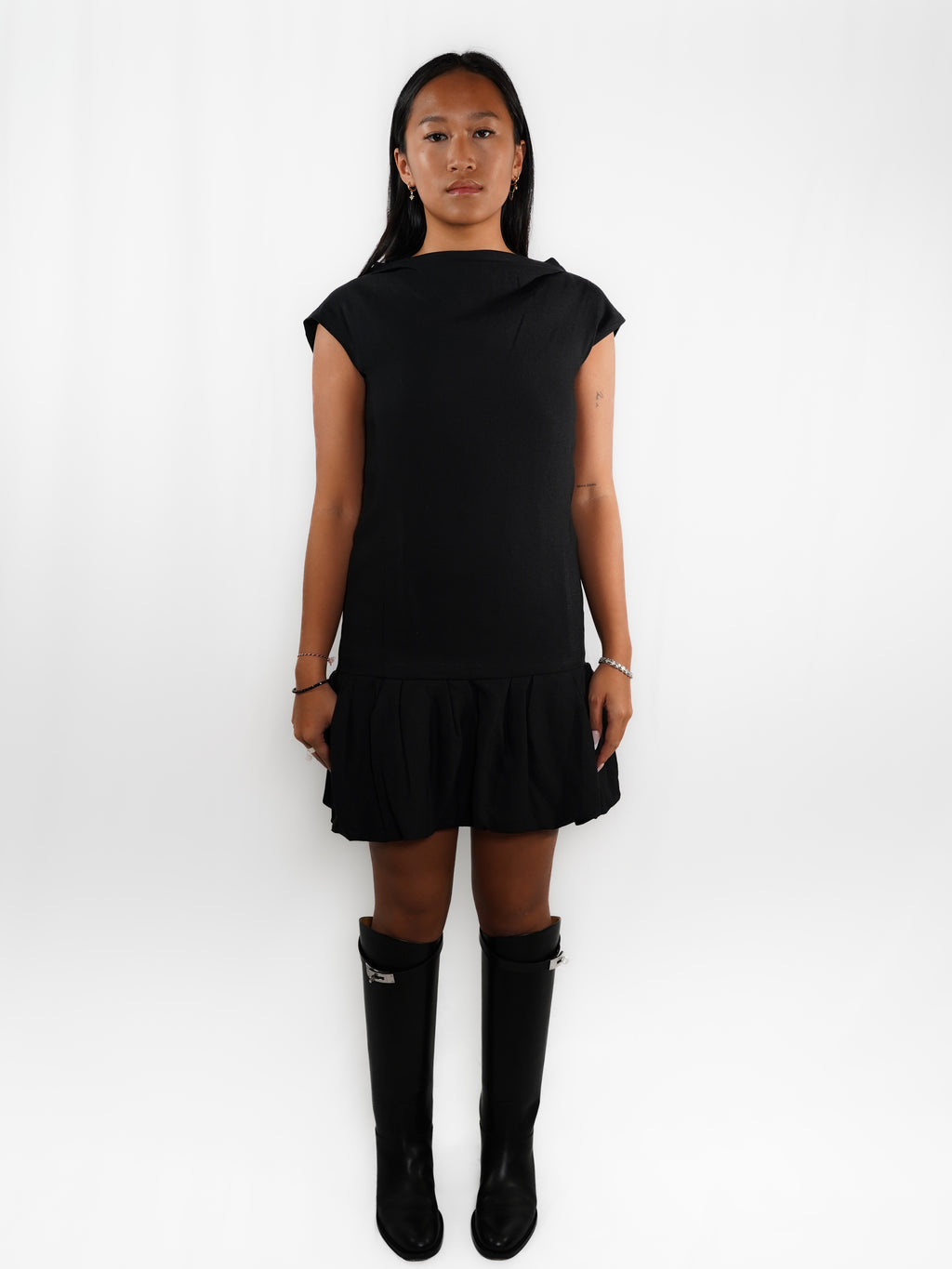 La robe noire Valentino