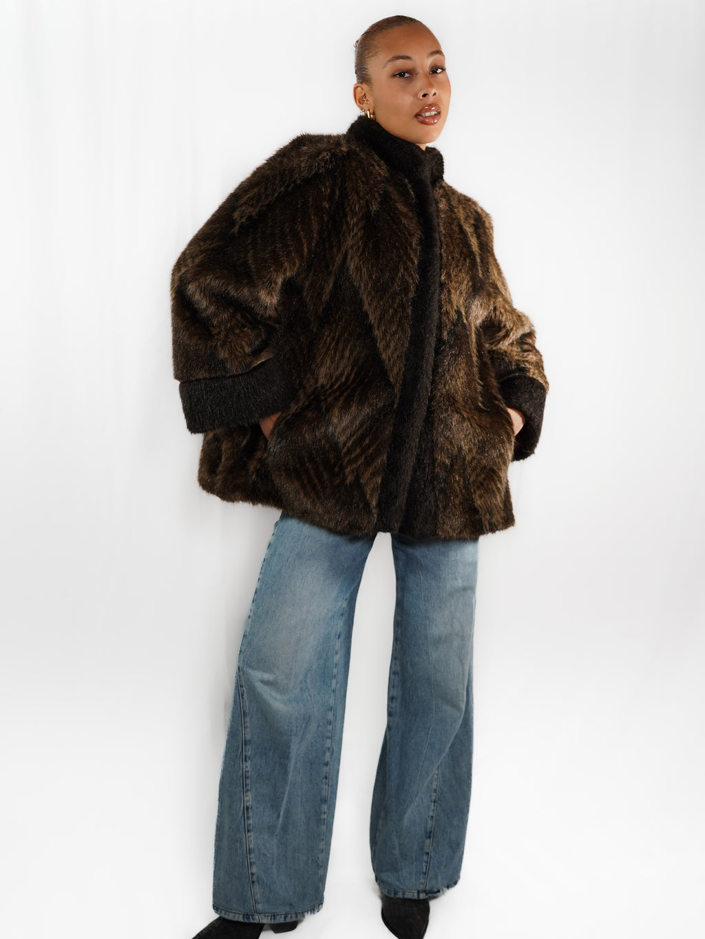 La fourrure oversize