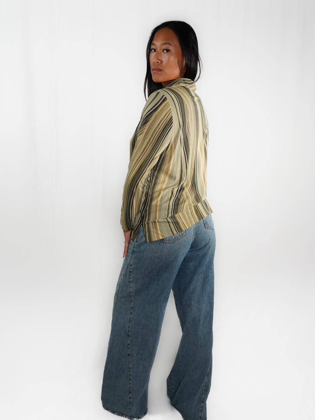 La chemise kaki vintage