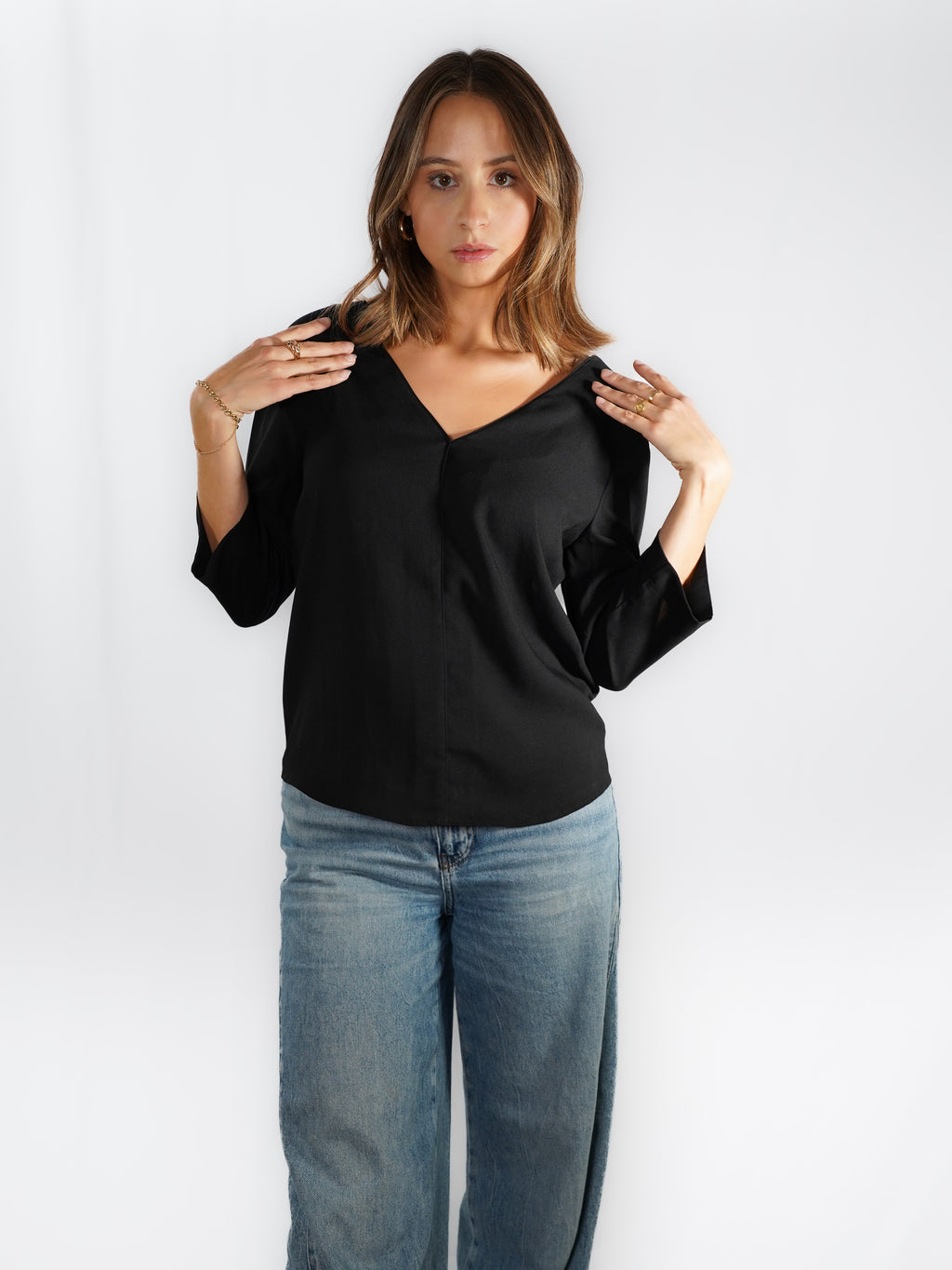 La blouse noire Claudie Pierlot